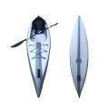 Outdoor Sports New Arrival V Bottom Folding Kayak Single Seat Portable Foldable Canoe Inflatable Solo Kayak For sale